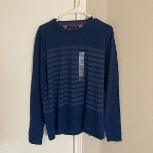 Tommy Hilfiger Mens Navy Blue Long Sleeve